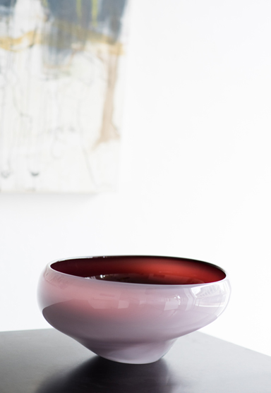 high bowl/pink 10”Dia x 5.5”H (25x14cm)