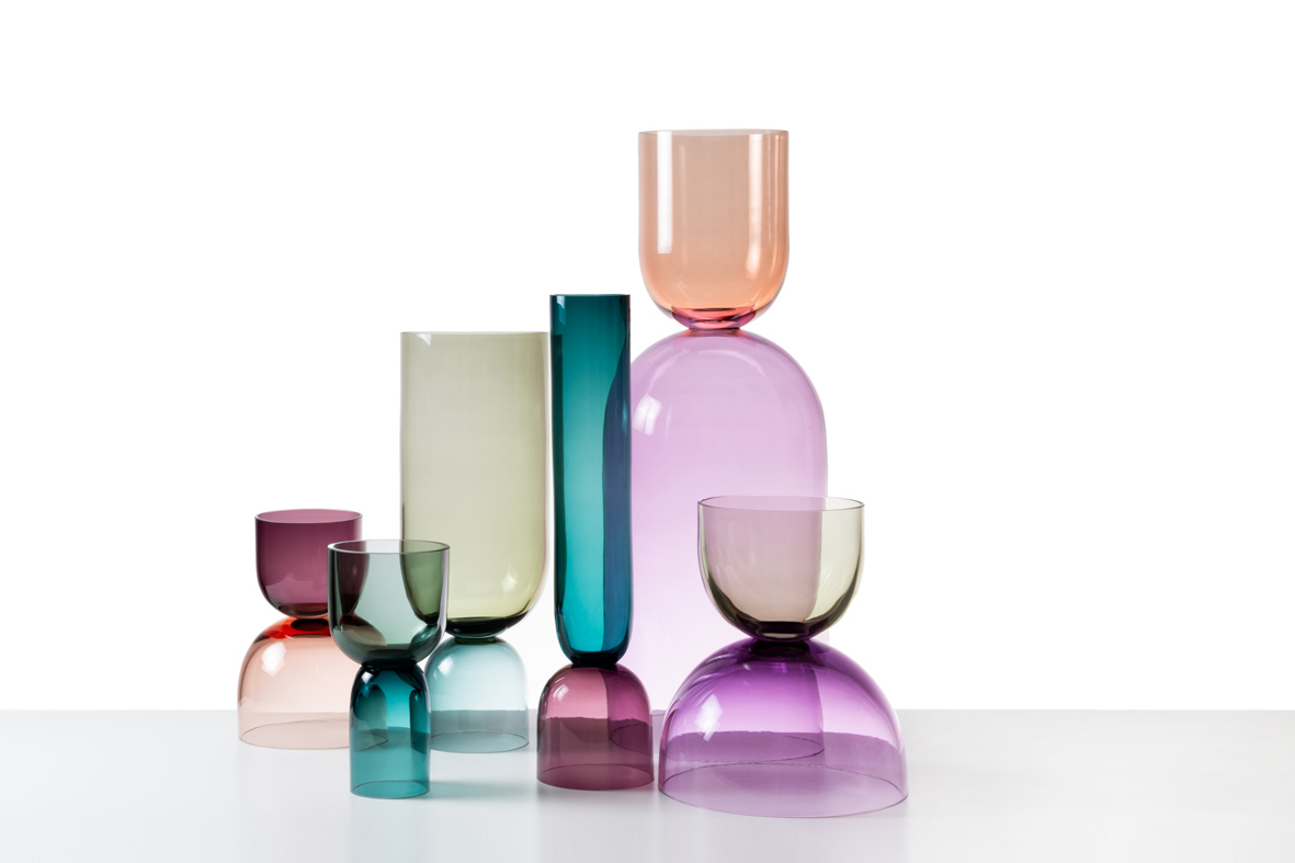 from left: shape 1, shape 5, shape 2, shape 4, shape 3 and shape 6