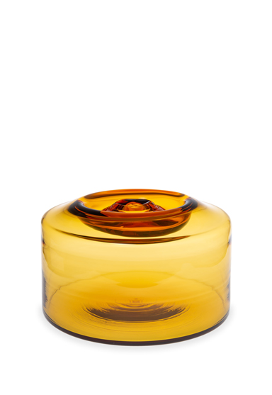extra large/amber 16”Dia x 9”H (41x23cm)